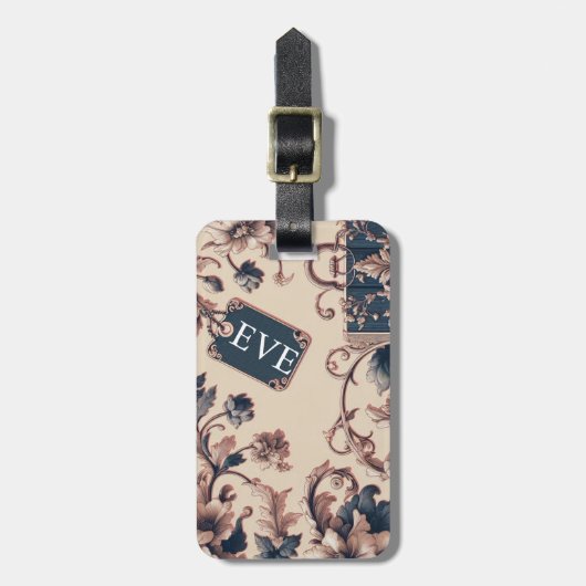 Terra Verde Acryl Bagagelabel (Voorkant verticaal)