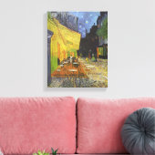 Terrace Cafe van Van Gogh Canvas Afdruk (Insitu (Woonkamer))