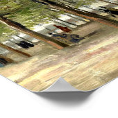 Terrace in de Luxemburgse tuinen (1886) Van Gogh A Poster (Hoek)