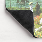 Terrace in St. Atrece Monet Mousepad Muismat (Hoek)