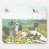 Terrace in St. Atrece Monet Mousepad Muismat (Voorkant)
