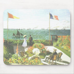 Terrace in St. Atrece Monet Mousepad Muismat
