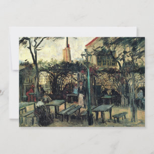 Terrace of a Cafe, Montmartre door Vincent van Gog