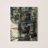 Terrace of a Cafe, Montmartre door Vincent van Gog Legpuzzel (Verticaal)