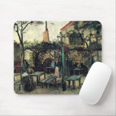 Terrace of a Cafe, Montmartre door Vincent van Gog Muismat (Met muis)