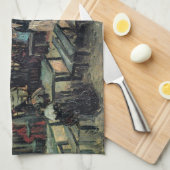 Terrace of a Cafe, Montmartre door Vincent van Gog Theedoek (Quarter Fold)