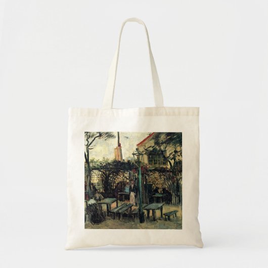 Terrace of a Cafe, Montmartre door Vincent van Gog Tote Bag (Voorkant)
