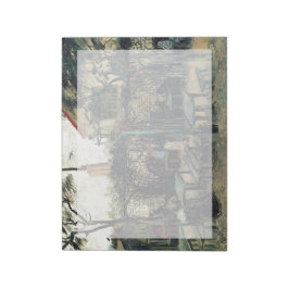 Terrace of a Cafe on Montmartre La Guinguette Notitieblok