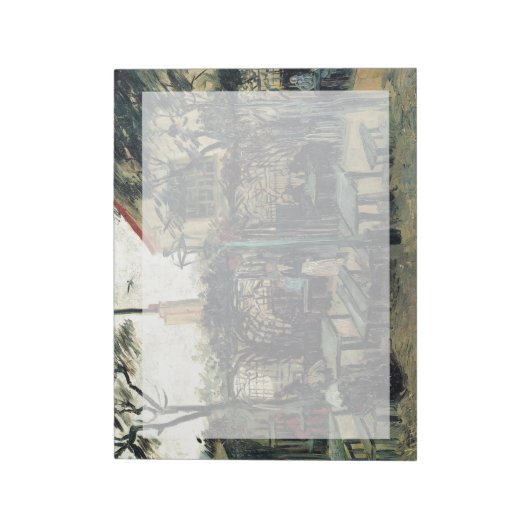 Terrace of a Cafe on Montmartre La Guinguette Notitieblok (Linkerzijde)