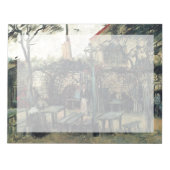 Terrace of a Cafe on Montmartre La Guinguette Notitieblok (Voorkant)