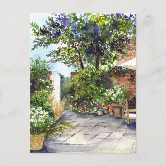 Terrace of The Manor House, York Briefkaart (Voorkant)