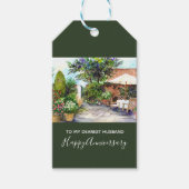 Terrace of The Manor House, York Cadeaulabel (Voorkant)