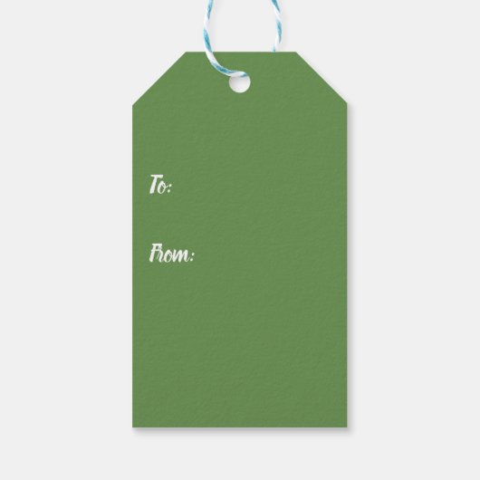 Terrace of The Manor House, York Cadeaulabel (Achterkant)