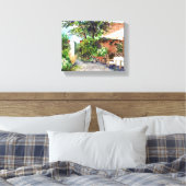 Terrace of The Manor House, York Canvas Afdruk (Insitu (Slaapkamer))