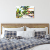 Terrace of The Manor House, York Canvas Afdruk (Insitu (Slaapkamer))