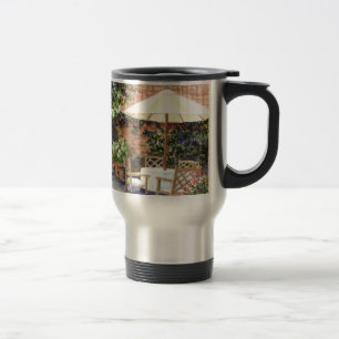 Terrace of The Manor House, York Travel Mug Reisbeker