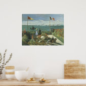 Terrace te Sainte-Adresse, 1867 Claude Monet Poster (Keuken)