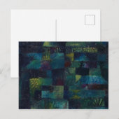 Terraced Garden, 1920 by Paul Klee Briefkaart (Voorkant / Achterkant)