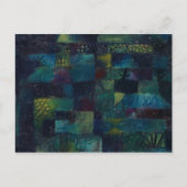 Terraced Garden, 1920 by Paul Klee Briefkaart (Voorkant)
