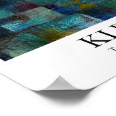 Terraced Garden door Paul Klee Poster (Hoek)