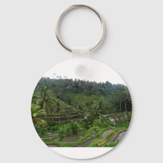 Terraced Rice Fields Sleutelhanger