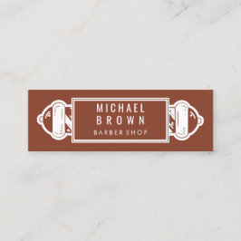 Terracota Barber Pole | kapper | Haarstylist Mini Visitekaartje