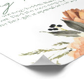 Terracota Flower Vrijgezellenfeest Spel Ring Hunt Poster (Hoek)