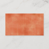 Terracota Pumpkin Boho Arch Floral Diaper Raffle Informatiekaartje (Achterkant)