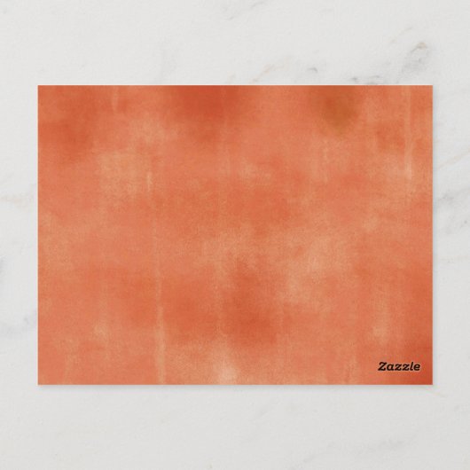 Terracota Pumpkin Rustic Floral Books for Baby Briefkaart (Achterkant)