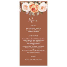 Terracott Boho Herfst Floral Wedding