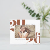 Terracotta 2025 Vetgedrukte typografie Foto Afstud (Staand voorkant)