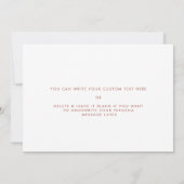 Terracotta aan mijn ouders op mijn trouwdag (Achterkant)