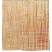 Terracotta Abstract douchegordijn (Voorkant)