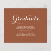 Terracotta Afstudeerjaar 2025 Foto Collage Diploma (Achterkant)