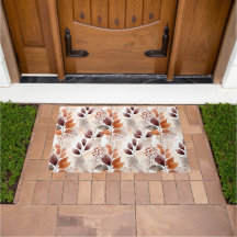 Terracotta and Burgundy Fall Leaves | Boho Autumn