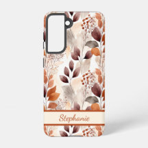 Terracotta and Burgundy Fall Leaves | Boho Autumn