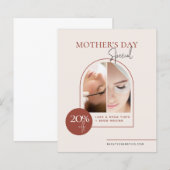 Terracotta Arch Beauty Business Promotion Flyer (Voorkant / Achterkant)