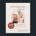Terracotta Arch Beauty Business Promotion Flyer<br><div class="desc">Op zoek naar de perfecte promotiefamer om uw mooie zakelijke verkoop van deze Moederdag te stimuleren? Kijk niet verder dan deze verbluffende Terracotta Arch Beauty Business Promotional Flyer! Met zijn oogstrelend ontwerp en aanpasbare tekst, is deze flyer zeker om de aandacht van potentiële klanten te grijpen en hen door uw...</div>