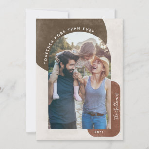 Terracotta Arch meer dan ooit foto Feestdagenkaart