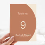 Terracotta Arch Minimalist Formal Wedding Kaart<br><div class="desc">Deze terracotta arch minimalistische,  formele bruiloft is perfect voor een ritueel. Het ontwerp is voorzien van een mooi lettertype om uw evenement te verfraaien.</div>