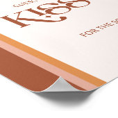 Terracotta Arch raden hoeveel kussen bruids spel Poster (Hoek)