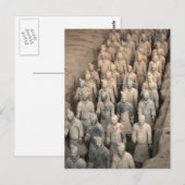 Terracotta Army Briefkaart (Voorkant / Achterkant)