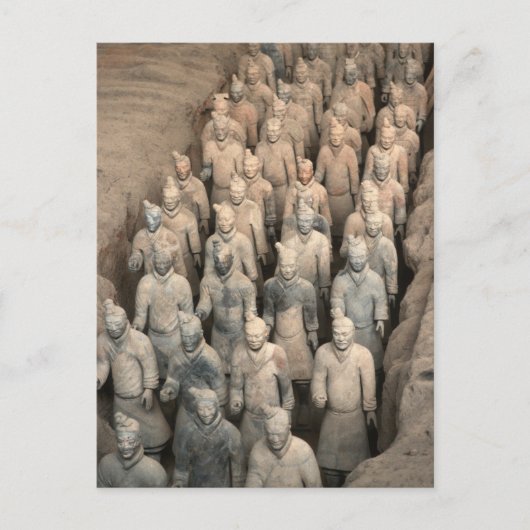 Terracotta Army Briefkaart (Voorkant)