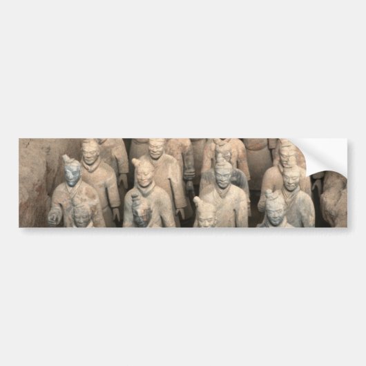Terracotta Army Bumpersticker (Voorkant)