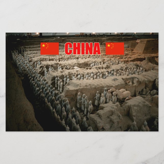 Terracotta Army China - Pro Foto (Voorkant)
