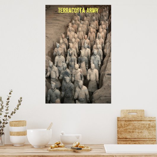Terracotta Army Poster (Keuken)
