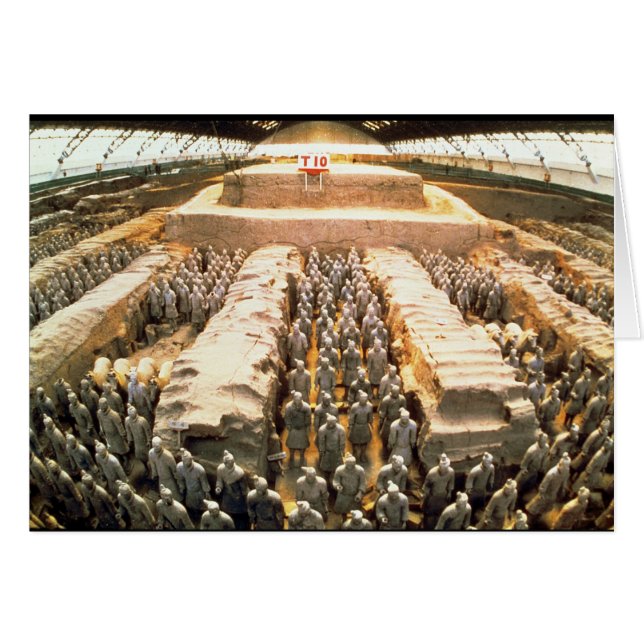 Terracotta Army, Qin Dynasty, 210 BC (Voorkant Horizontaal)