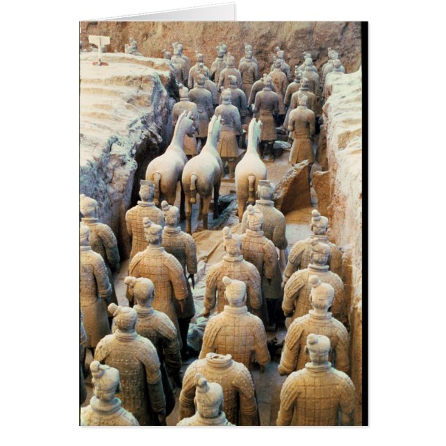 Terracotta Army, Qin Dynasty, 210 BC (Voorkant)