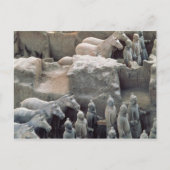 Terracotta Army, Qin Dynasty, 210 BC Briefkaart (Voorkant)