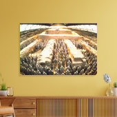Terracotta Army, Qin Dynasty, 210 BC Canvas Afdruk (Insitu (Woonkamer))